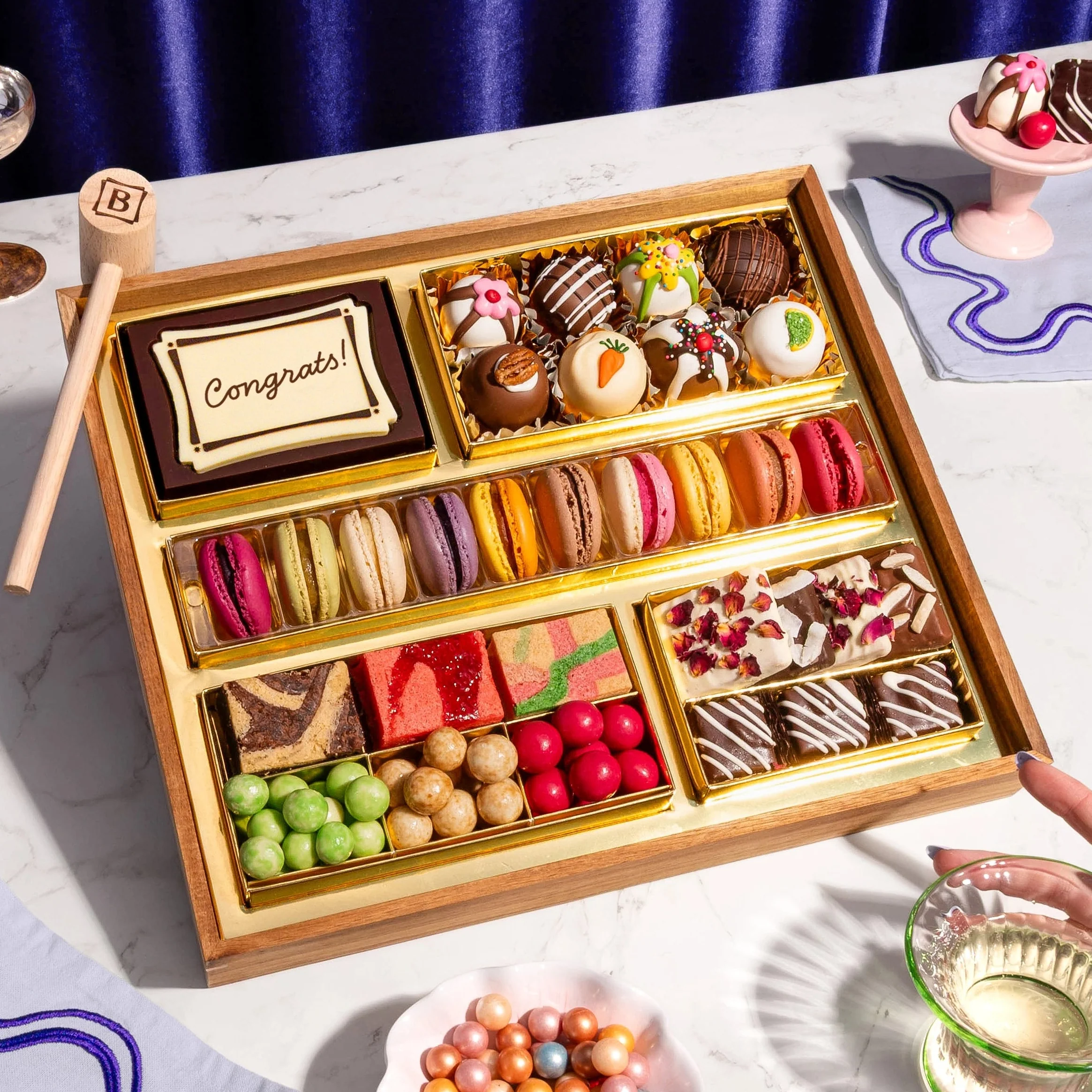 Congrats Dessert Board Medium