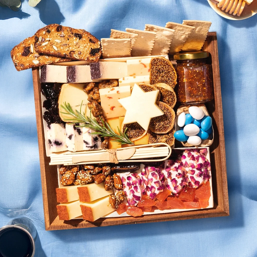 Jewish Holiday Classic Cheese Board (No Meat)