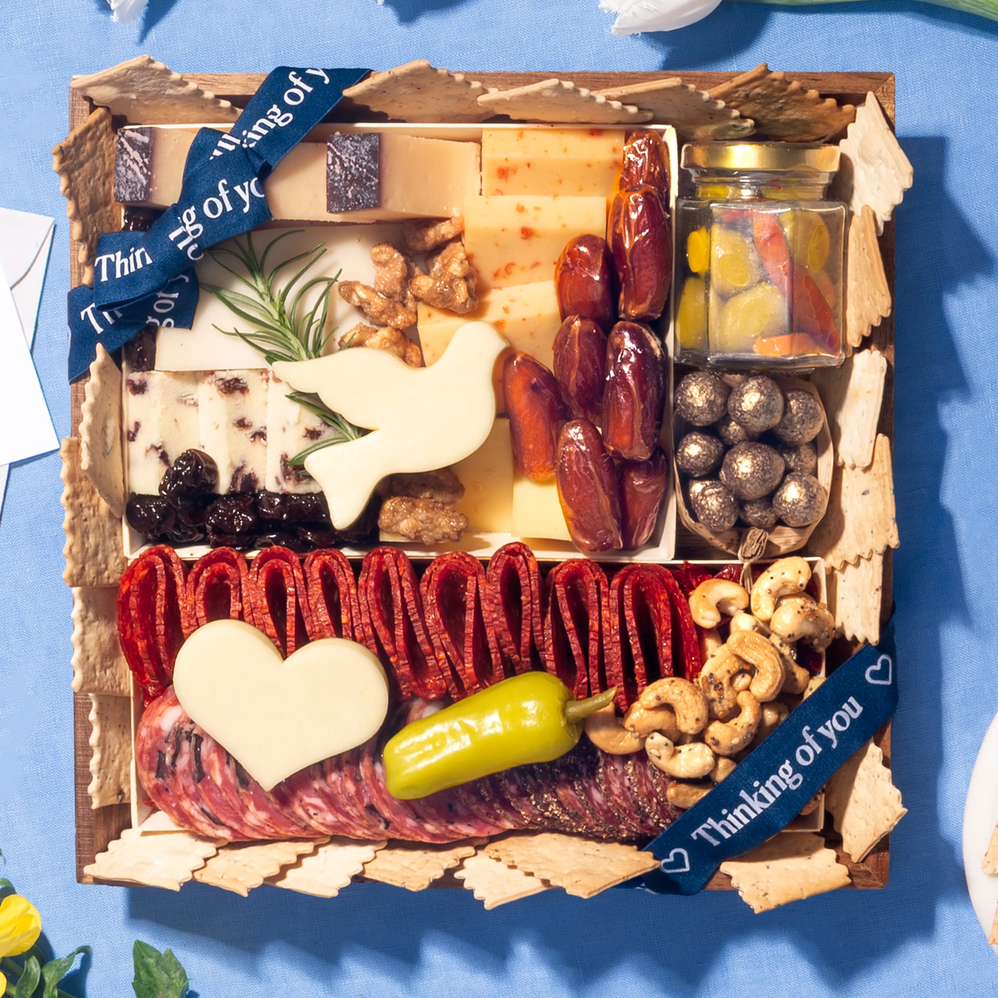 Sympathy Classic Cheese & Charcuterie Board