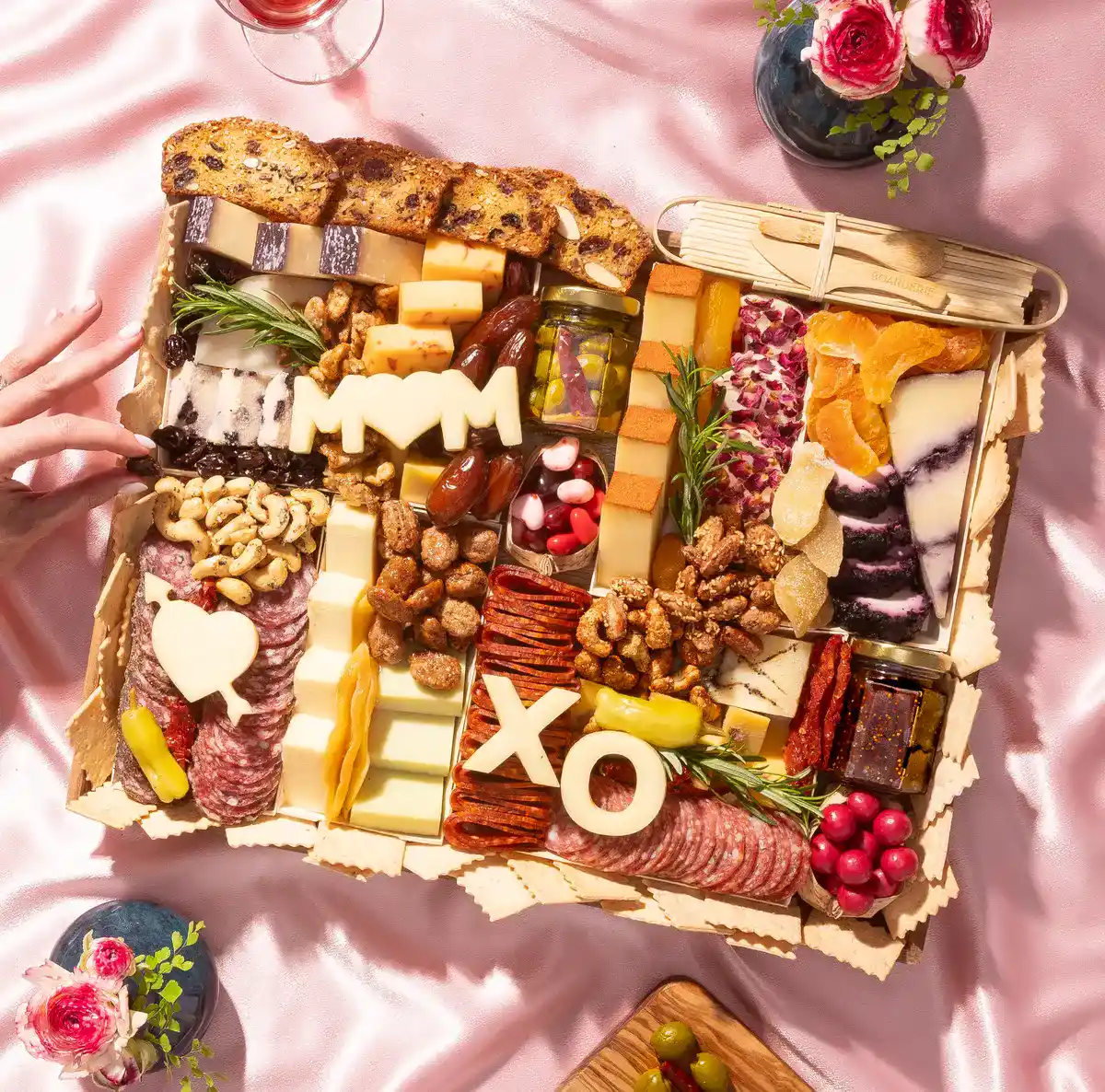 Mother's Day Large Cheese & Charcuterie Board