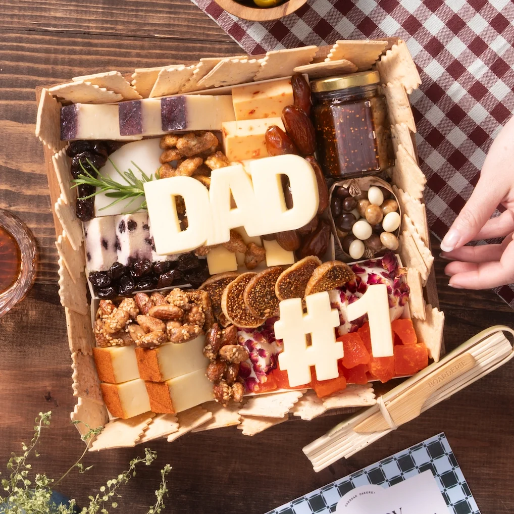 Father's Day Classic Cheese Board (No Meat)