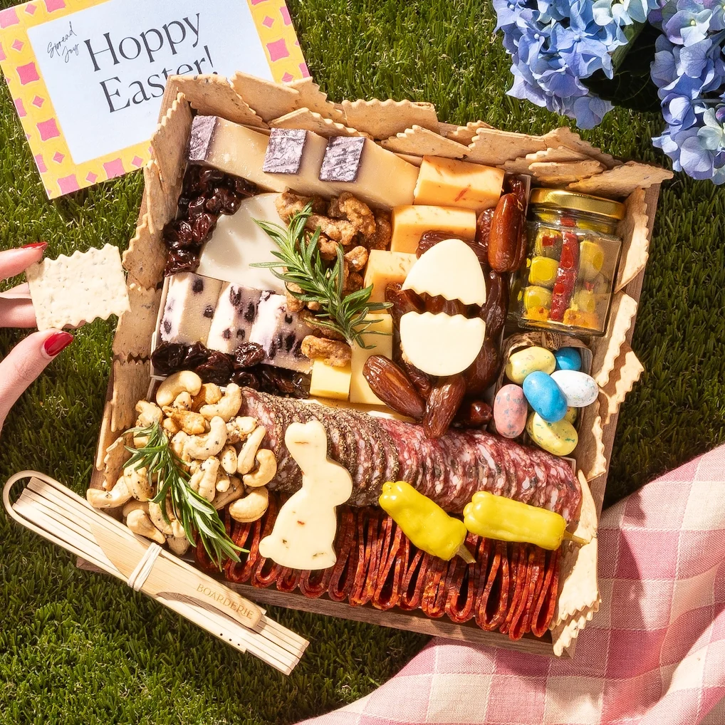Easter Classic Cheese & CharBUNNY Board