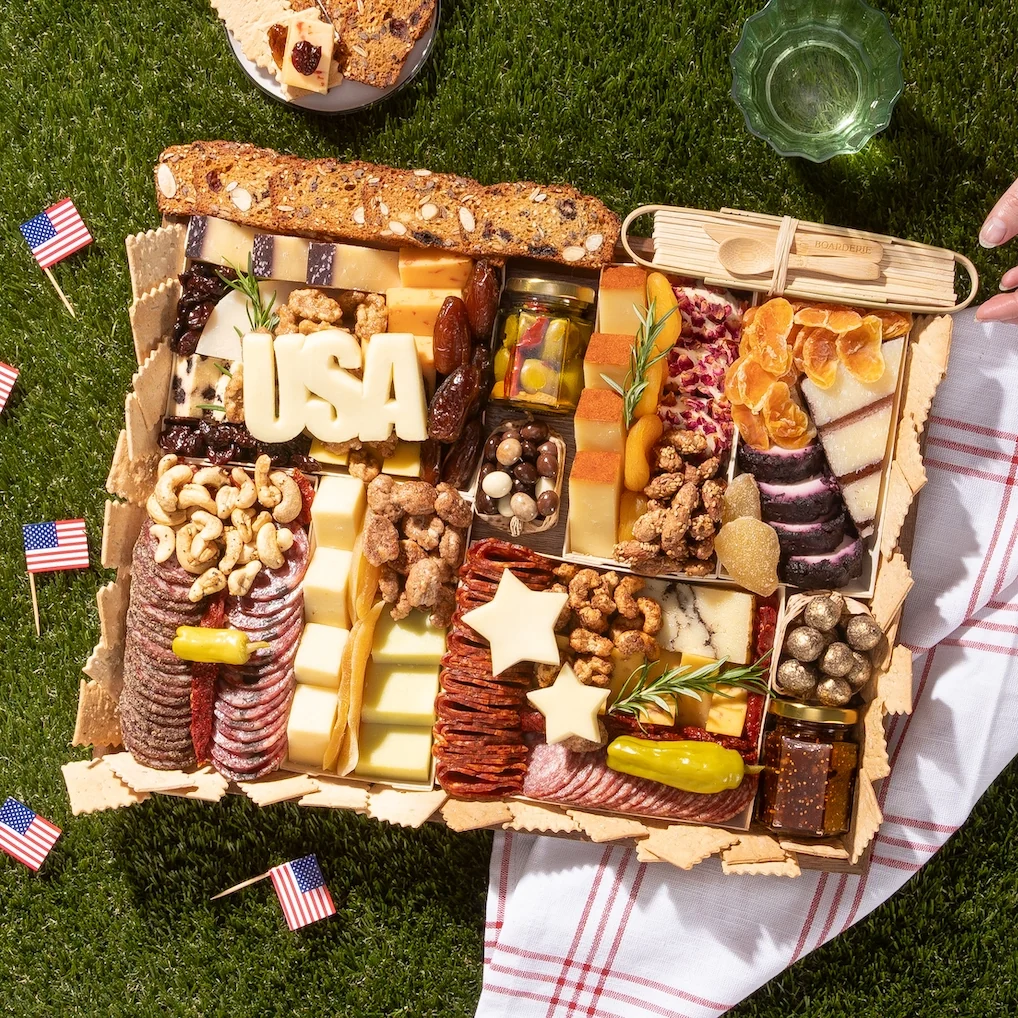 4th of July Large Cheese & Charcuterie Board