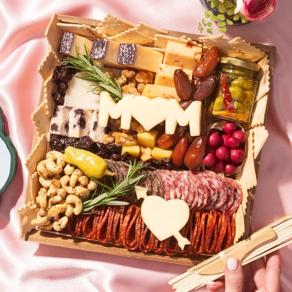 Mother's Day Classic Cheese & Charcuterie Board