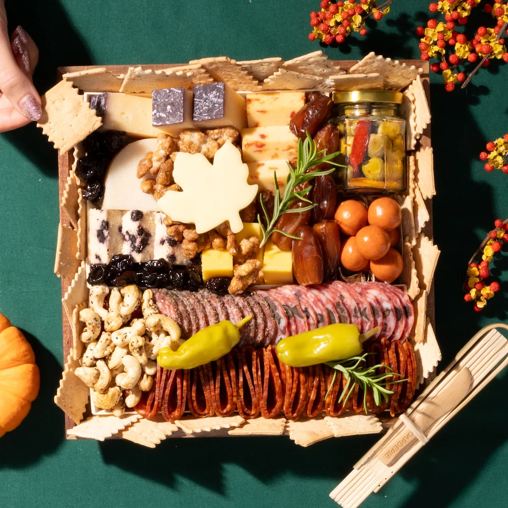 Thanksgiving Classic Cheese & FALLcuterie Board