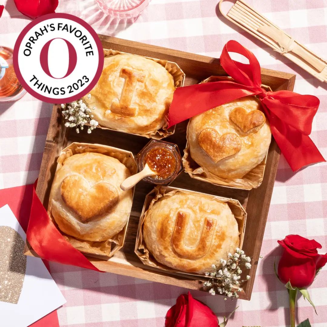 I Love You Valentine's Baked Brie Board